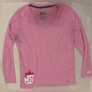 Nike women’s dri-fit long sleeved t